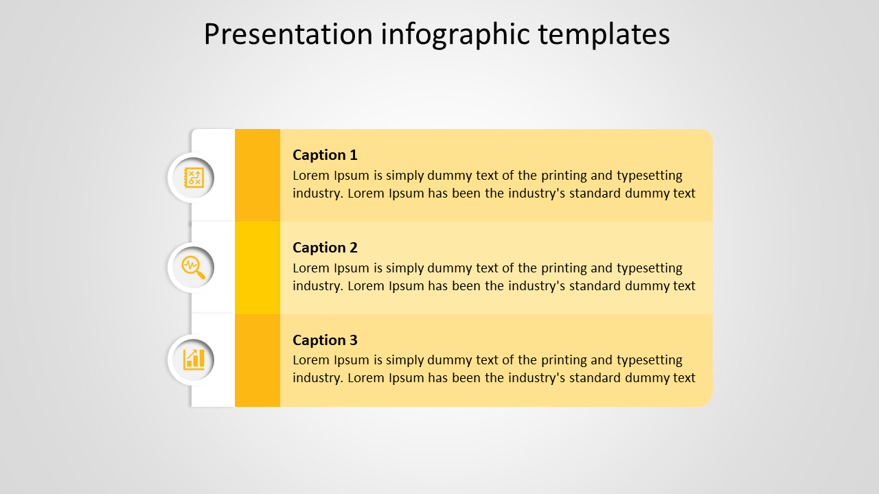 infographic presentataion ppt-3-yellow